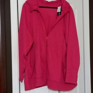 NWT Pennington's Bright Pink Hoodie